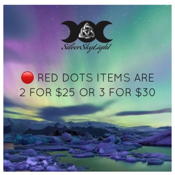 🔴sale ! Fairy moon blue calcite gem steel necklace - Picture 2 of 9